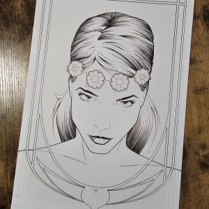 Reverie Art Book Cover Original Art