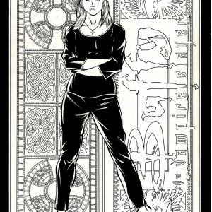 Buffy the Vampire Slayer Illustration