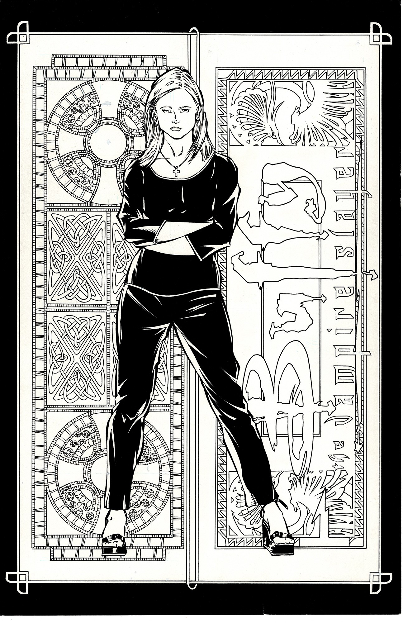Buffy the Vampire Slayer Illustration
